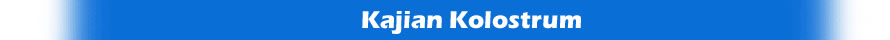 Kajian Mengenai Kolostrum